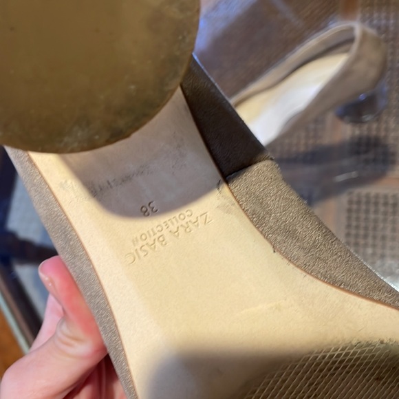 Zara Transparent Heel Shoes - Picture 4 of 4